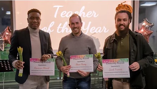 FHSBristol's tweet image. So proud of Fairfield&apos;s Mr Shand &amp;amp; Mr Francis for being runners up in the Horfield &amp;amp; Lockleaze Community Awards. info5209491.wixsite.com/lockleazeandho… Thank you to those who voted for, and recognised, these individuals&apos; talents. @lovehorfield @HorfieldOnline @LockleazeHub @BristolEdu