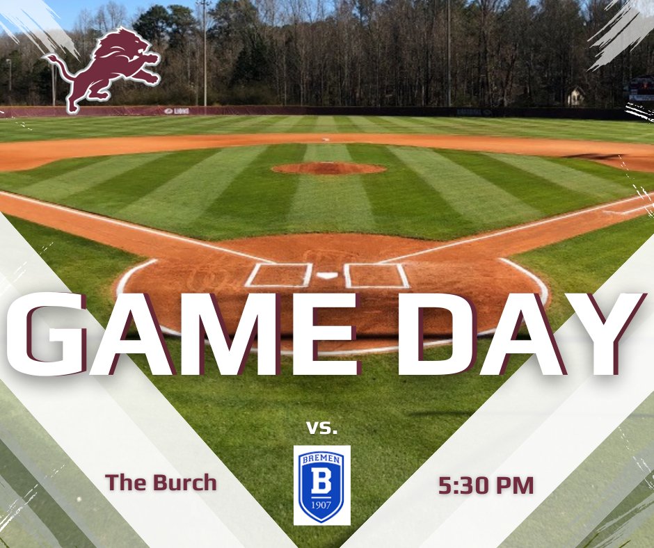 Beautiful day for some Lions Baseball! Head to the Burch tonight to watch the Lions take on the Blue Devils. 
#lionstrong