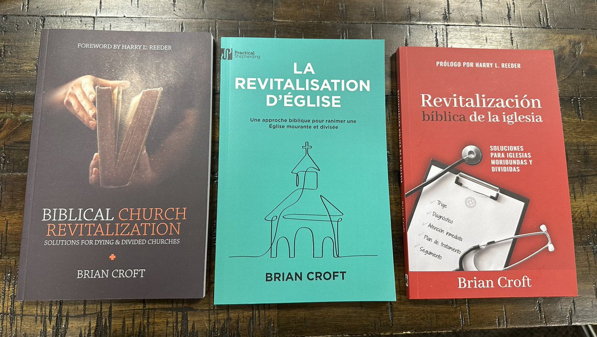 Brian Croft (@pastorcroft) on Twitter photo Biblical Church Revitalization is now in French and Spanish! Grateful for our <a href="/practicalsheph/">Practical Shepherding</a> ministry partners that make this happen. <a href="/PracticeofPiety/">Daniel Henderson</a> <a href="/PastorFelixC/">Felix Cabrera</a> <a href="/Christian_Focus/">Christian Focus</a> Biblical Church Revitalization is now in French and Spanish! Grateful for our <a href="/practicalsheph/">Practical Shepherding</a> ministry partners that make this happen. <a href="/PracticeofPiety/">Daniel Henderson</a> <a href="/PastorFelixC/">Felix Cabrera</a> <a href="/Christian_Focus/">Christian Focus</a>