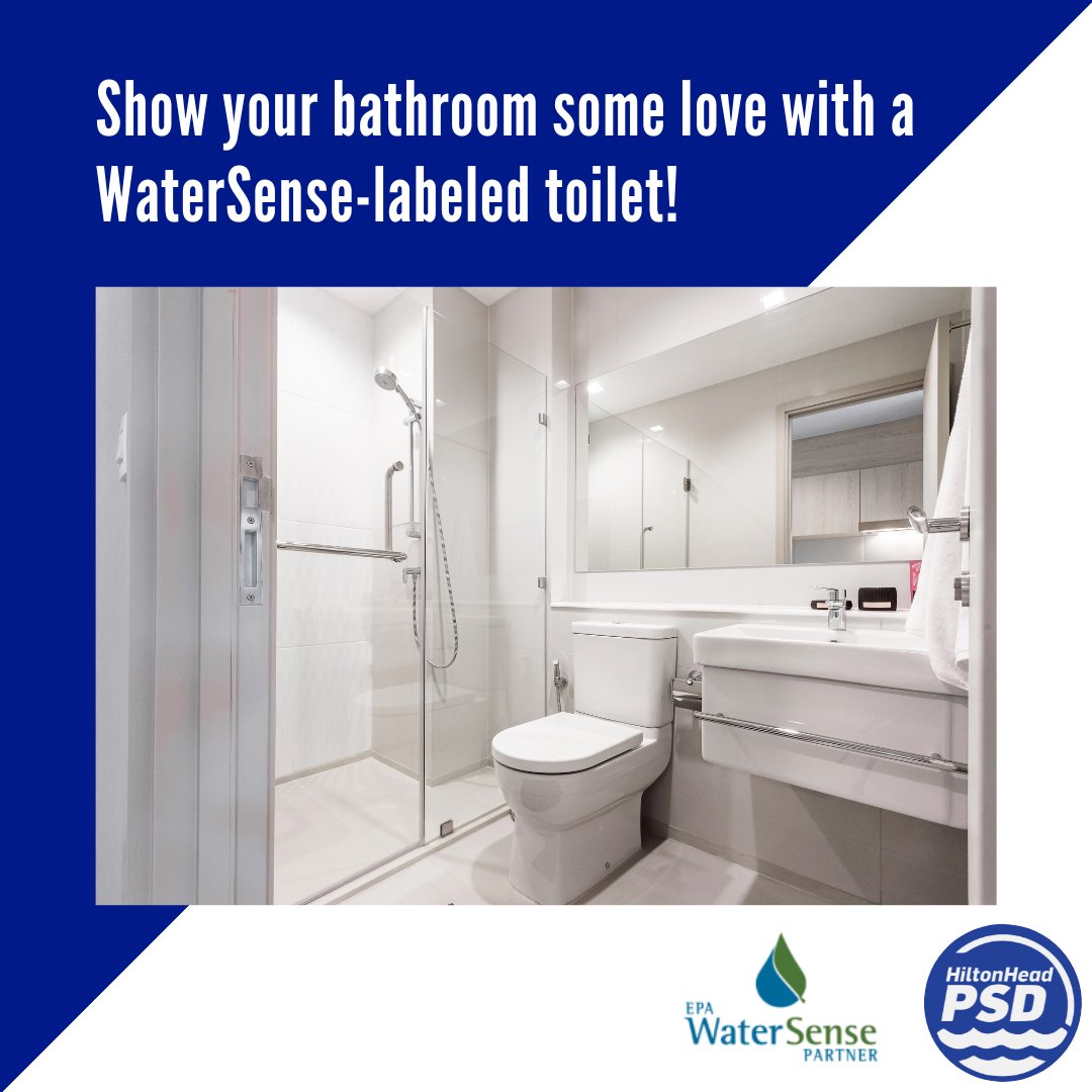 hiltonheadpsd's tweet image. Looking to show your bathroom some love with a new WaterSense labeled toilet? 

Be sure to check the Rebate Finder to see if any incentives are available in your area: bit.ly/3tzTE29 

#WaterSensePartner #WaterSenseLabel