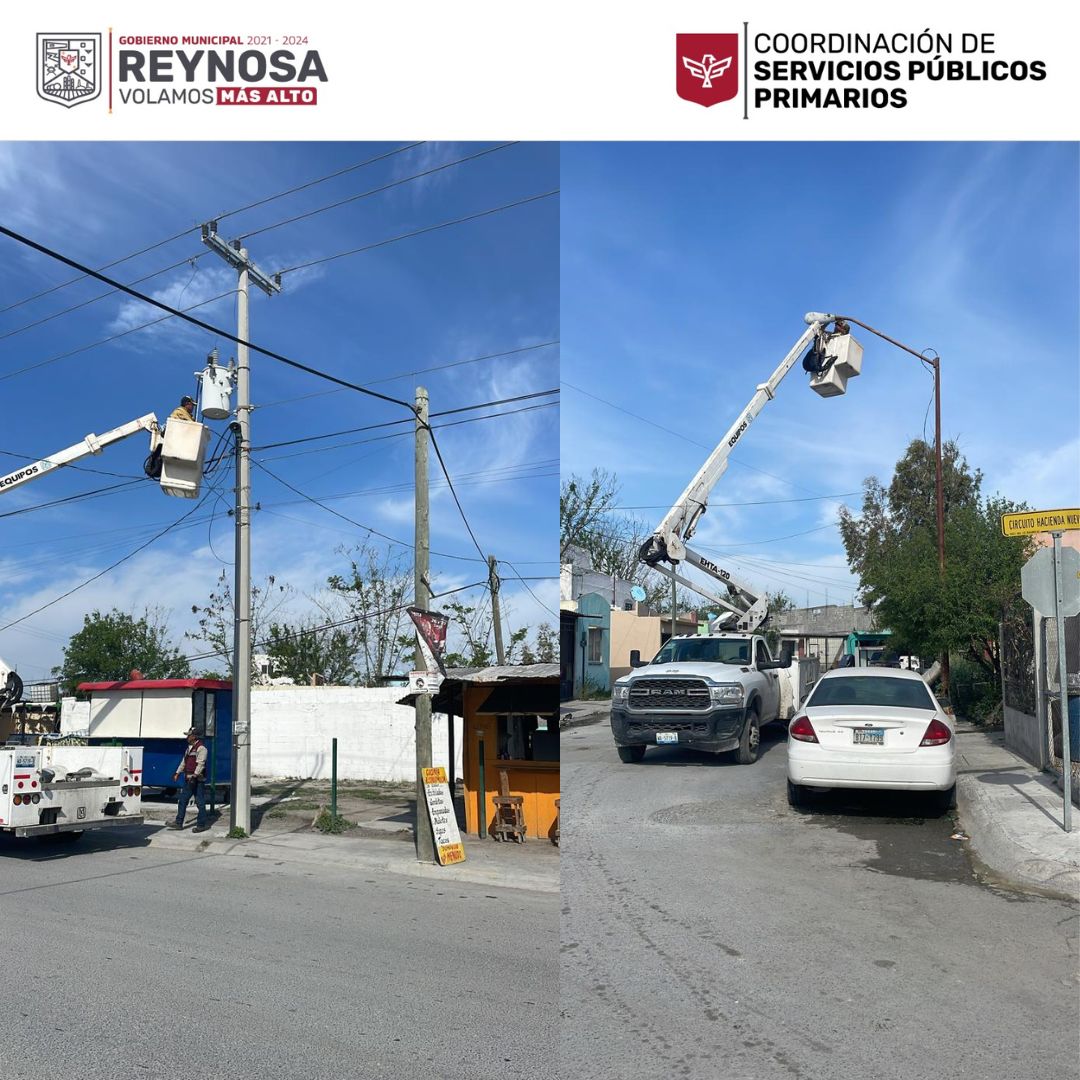 Reynosa_SPP's tweet photo. ¡Vecinos del Fraccionamiento Bugambilias, atención! ¡Las nuevas luminarias ya están brillando en su fraccionamiento! 💡 ¡Ahora sus calles están más seguras que nunca!#Reynosa #JuntosVolamosMásAlto @carlospenaortiz https://t.co/oMsy6nMBek