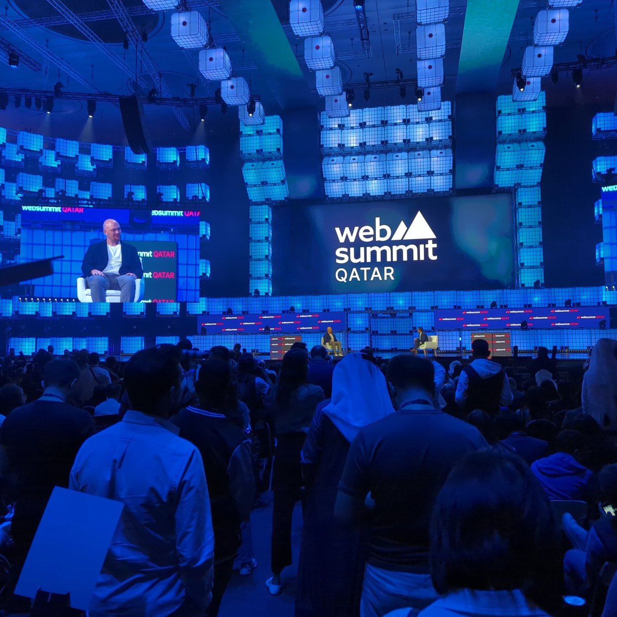 wdeveloper's tweet image. Captivated by @amasad's journey shared on the #WebSummit stage! The visionary founder of @replit is unfolding the inspiring tale of tech innovation. Eager to absorb insights and fuel my own passion for the journey ahead. 🚀💡 #TechInnovation #ReplitJourney