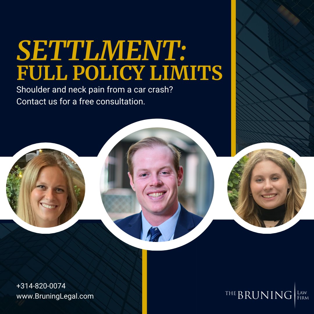 ❌ Never take the first offer from your insurance company after a car crash.

Why? Because we can turn that initial offer into compensation that will actually cover your medical bills and damages.

#personalinjury #STL