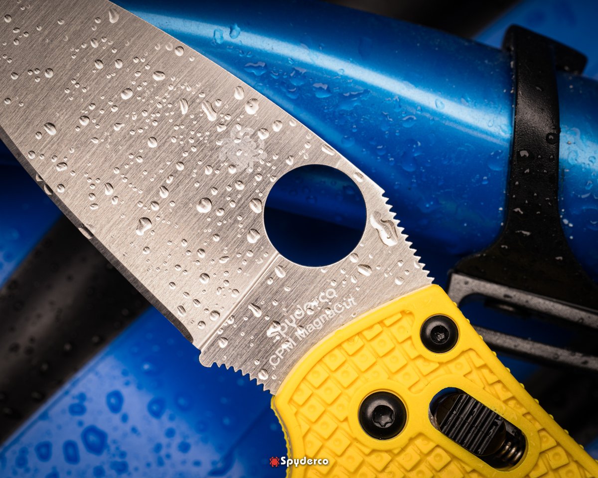 SpydercoKnives's tweet image. The Manix® 2 Lightweight Salt® is the first knife to combine our Ball Bearing Lock™ mechanism with ultra-corrosion-resistant construction. It proudly features CPM® MagnaCut® blade steel.

 #ManixMonday
#Spyderco
#SpydercoKnives