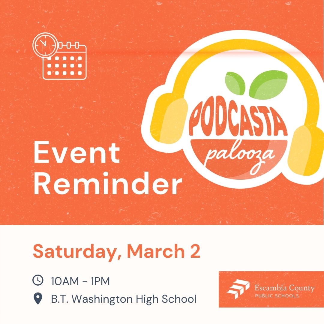 🗓️ Reminder: Join us this Saturday at #Podcastapalooza for educational insights and a chance to win a $250 Amazon gift card! 🎓🎁 B.T. Washington High School, 10 AM - 1 PM. #ECPS