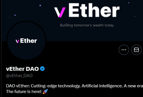 If you get a message from <a href="/vEther_DAO/">vEther DAO</a> or their "employees" then know it's a scam!!!! 🚨SCAM ALERT🚨 just now I was offered to become one of their voters! Be careful!!! STAY SAFE WEB3🚨 #Web3 #SAFE #ScamAlert