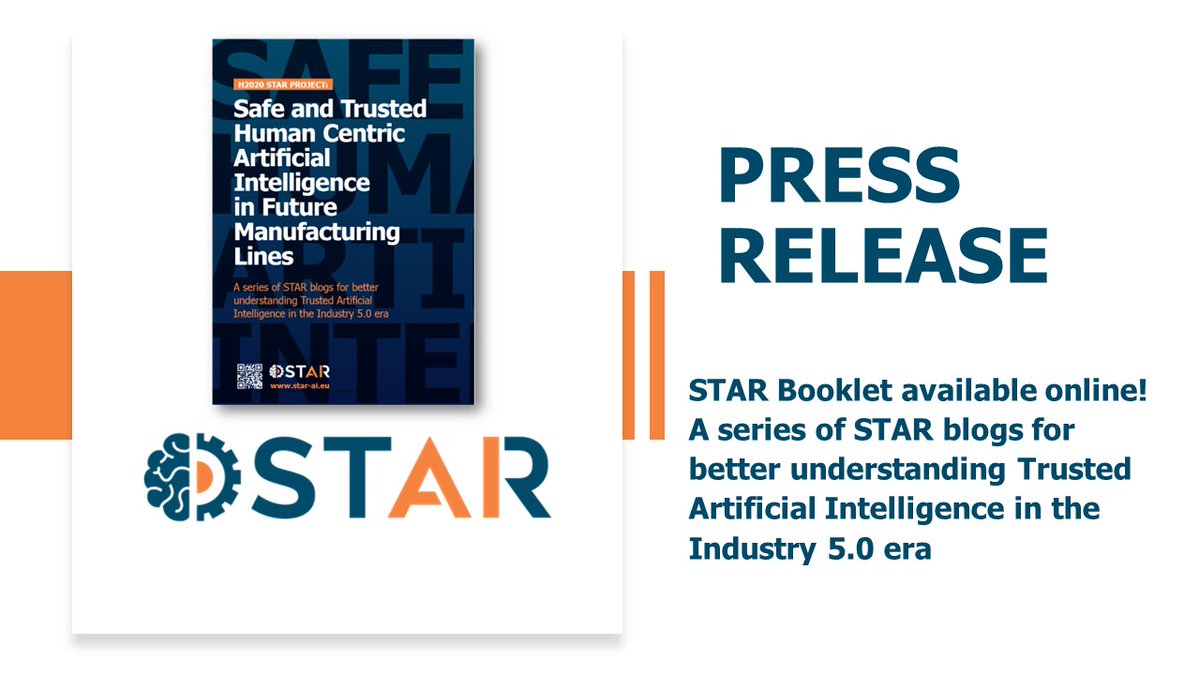 🔊 Haven't yet read our 6th Press Release?

👉 bit.ly/41RSxaJ !

#star_AI #H2020 #HorizonEU #HaDEA
#AI #ArtificialIntelligence
@Cordis_eu