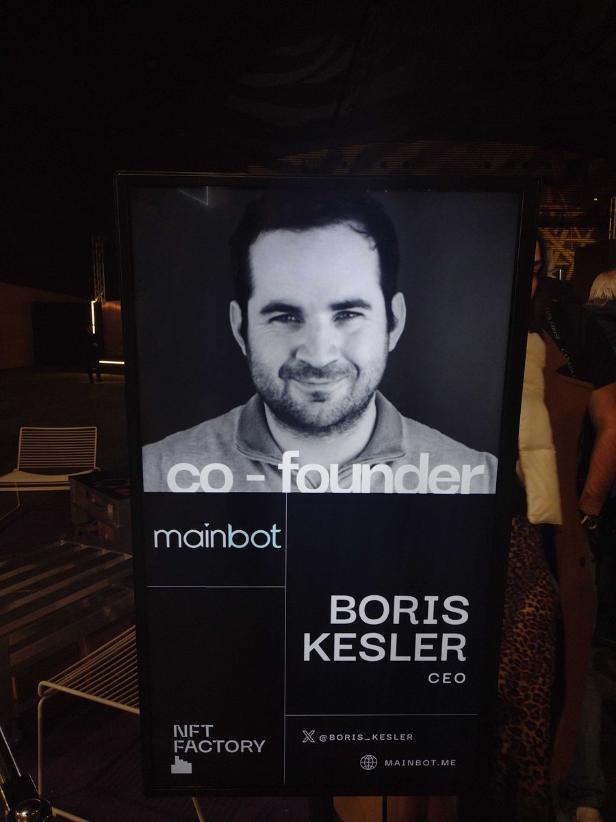 TheWinkyverse_'s tweet photo. 🌐 The Winkyverse at @nft_paris 💼

Last week, our CEO @boris_kesler attended #NFTParis
Interesting meetings took place, as well as valuable connections and discussions with major #Web3 players. Stay tuned 🚀

Here's a sneak peek of this event 👀

@Yogevshelly https://t.co/VMKiG37K7M