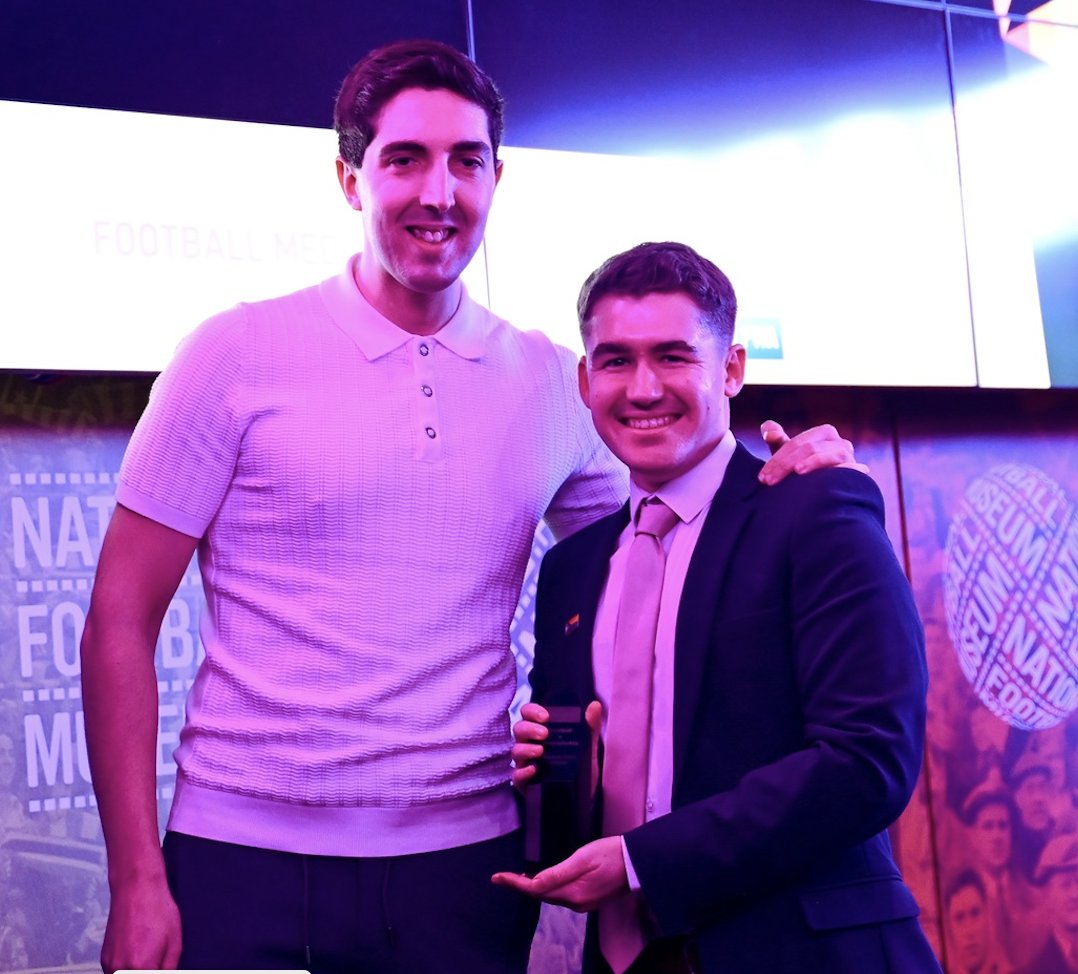 Congratulations to @Jacob_Leeks @STVRonnie and @emmasmithjourno as top three winners in this year's #FvH2024 media award, sponsored by the FWA. National Committee members @AdamCrafton_ handed over the prizes, and @jonboy79 wrote this report: footballwriters.co.uk/editorial/jaco…