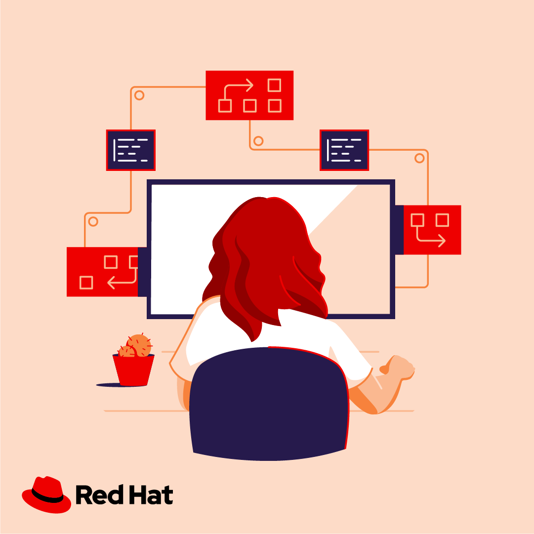 redhatservices's tweet photo. Upskill towards a #RedHatCertification at #RHSummit through the Power Training add-on, Learn about playbooks, plays, modules, plugins, facts, roles, and content collections: "Getting Started Creating Ansible Automation Content" course. Register today https://t.co/DEiltMcJfY https://t.co/IPkh4E85Tb
