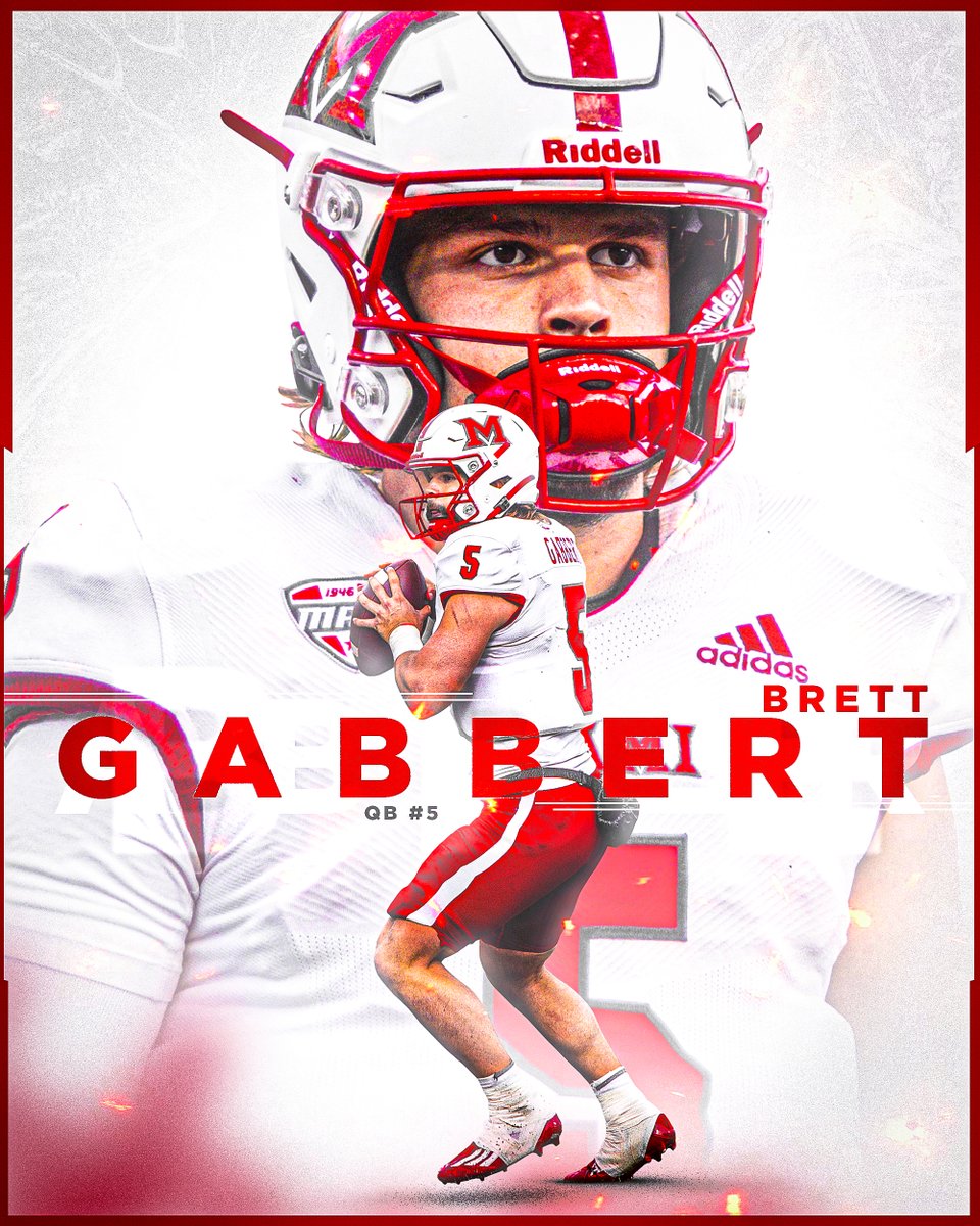 3rd all time in passing yards at Miami ✅ 3rd all time in passing touchdowns at Miami ✅ 3rd all time in total offense at Miami ✅ Not done yet 🔜 #RiseUpRedHawks | 🎓🏆