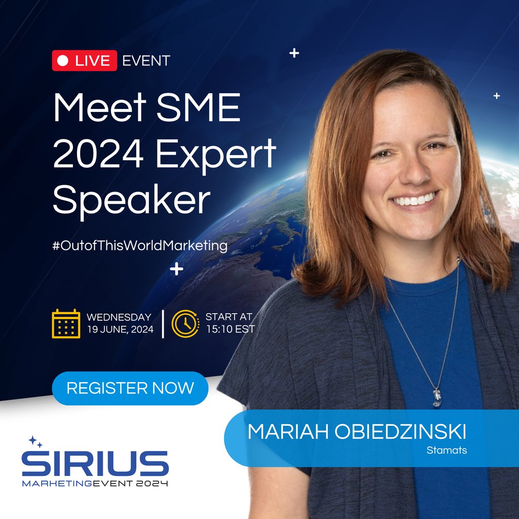 upskillre's tweet photo. Prepare for a deep dive into content excellence at SME 2024 with Mariah Obiedzinski from Stamats, a trailblazing leader renowned for shaping conversion-centered content strategies. 📊

Register now! 🎫 Link in the bio. 🔗

#SpeakerAnnouncement #ContentExcellence #SME2024 https://t.co/BUIsd85nHa
