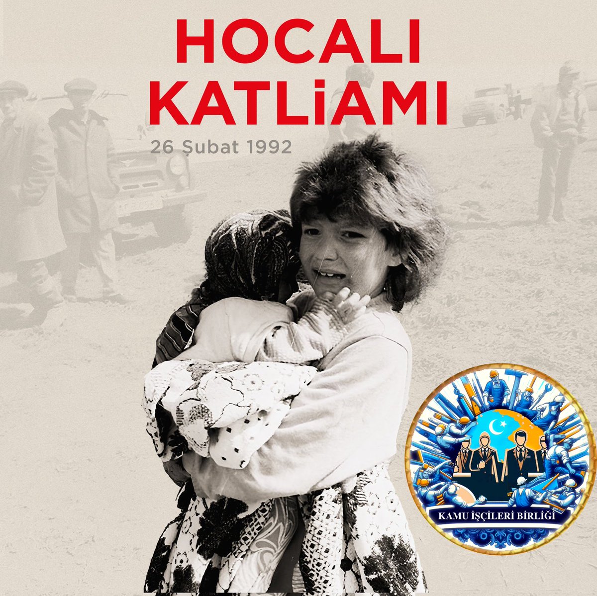 Kamuiscileri1's tweet photo. Bundan tam 32 yıl önce Ermenistan Ordusu tarafından Hocalı’da 613 Müslüman kardeşimiz Katledilmişti #HocalıKatliamı ‘nı Unutmadık ve Rahmet ile Anıyoruz. https://t.co/RDucuKEcET