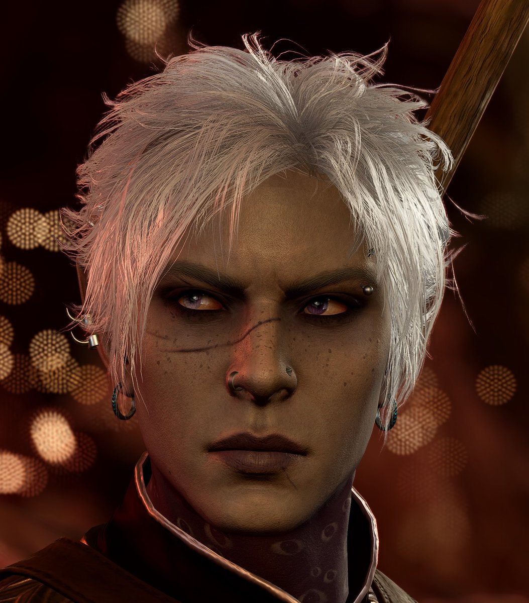 #bg3qotd do your tavs have a signature cosmetic?
I guess I'm a fan of freckles, white-ish hair, and neck tattoos 😂