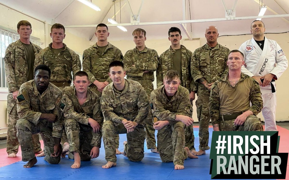 1 R IRISH Dismounted Close Combat Centre was put to use for the first time today. 🥋☘️

#IRISHRANGER