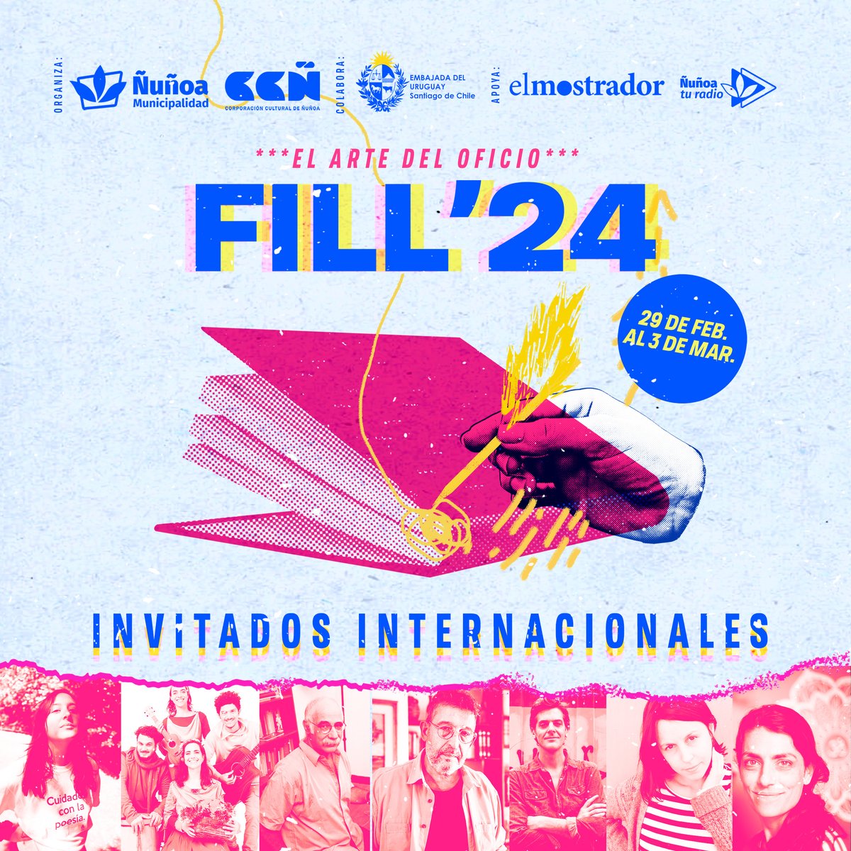 penguinlibroscl's tweet photo. Este jueves 29 de febrero tenemos una cita en la Feria internacional del Libro y la Lectura de la @ccnunoa con el escritor y periodista #FernandoButazzoni
Te esperamos a las 19.10 horas en la presentación de su libro #NosotrosLosVencidos
Escenario principal - Plaza Ñuñoa https://t.co/jKCZpLQ9So