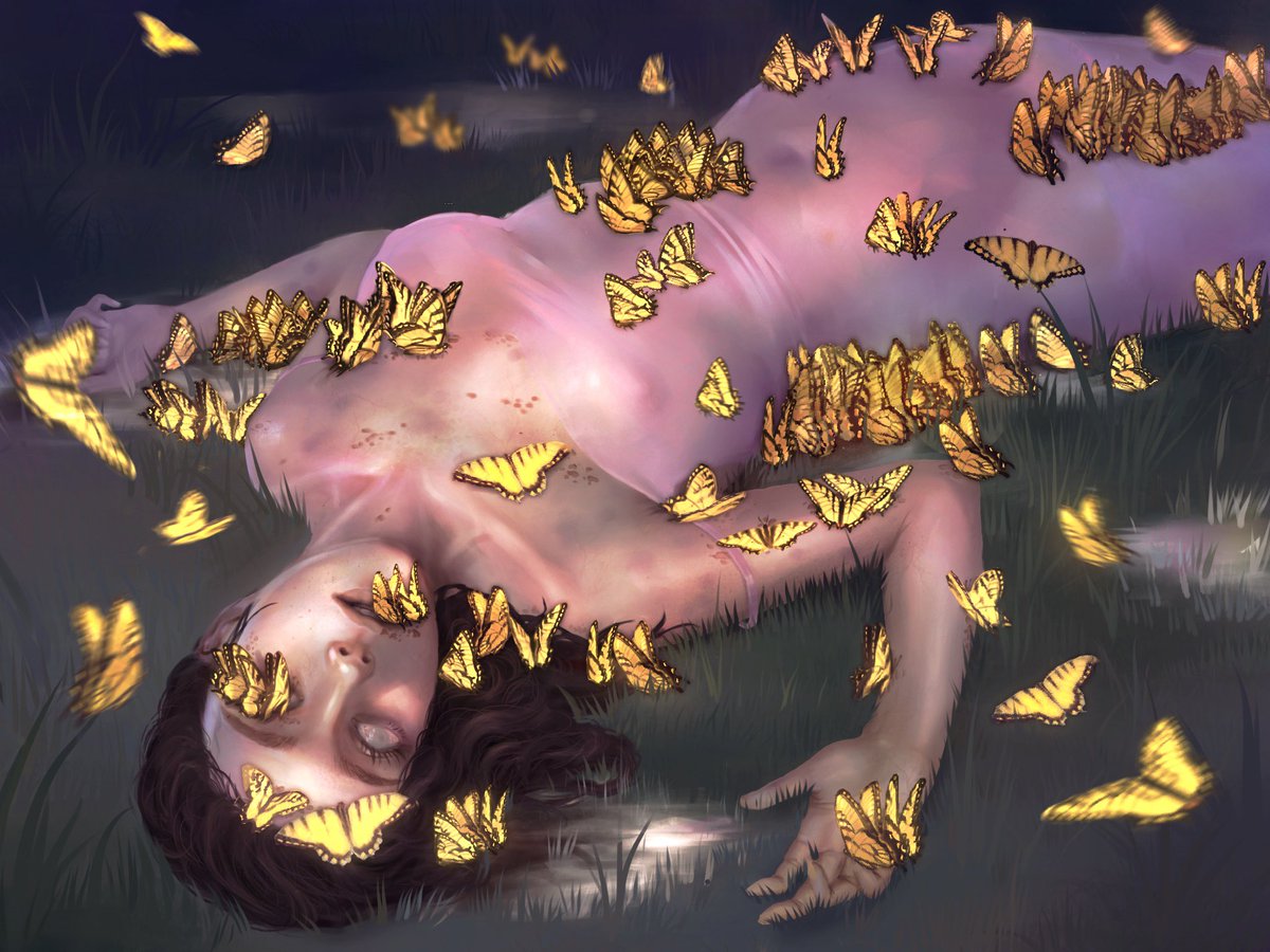 Death and Witnesses🦋💀

#digitalart #illustration #darkart #darkfantasy