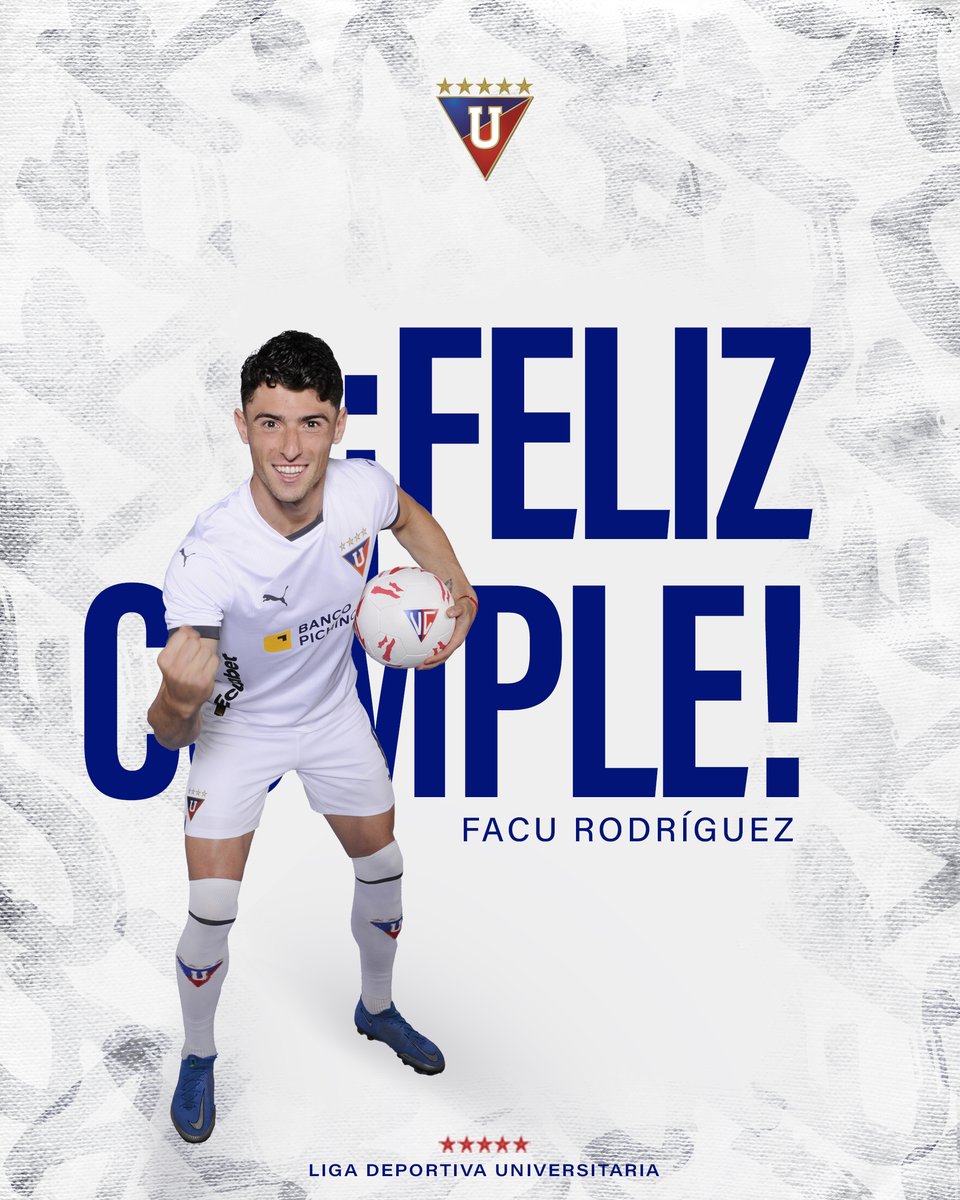 🎂 ¡Feliz cumpleaños Facu Rodríguez 🇦🇷!