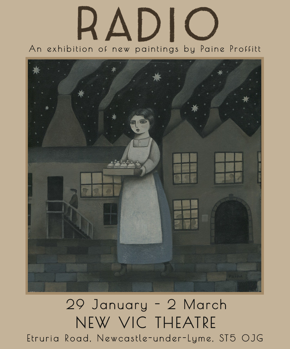 This is the last week of my exhibition at the @new_vic_theatre ... if you're in the Potteries area I hope you can take a look. Thanks 🖤

#stokeontrent #mystokestory #madeinstoke #madeinstokeontrent