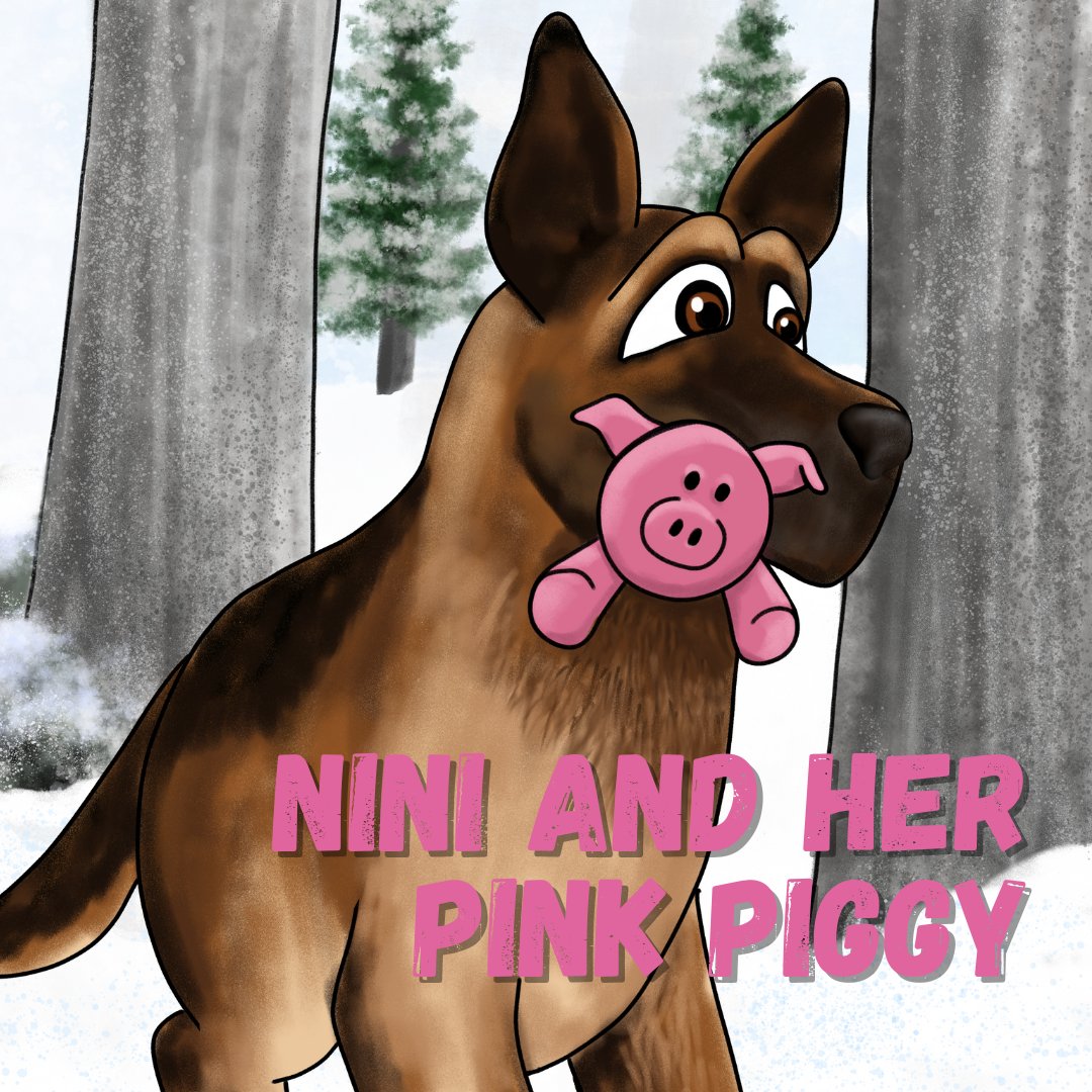 A new adventure is coming soon! 👀 📖 Meet Nini and her much loved pink Piggy. These two are featured in the upcoming new book, The Case of the Missing Pink Piggy, by Linda Harkey. Keep your eyes peeled 🍌 for the release date. #NewBook #KidLit
