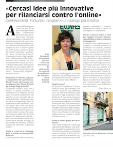 mondopadano's tweet photo. «Cercasi idee più innovative per rilanciarsi contro l’online».
Commercio, ntervista a Gaia Fortunati, presidente di Confesercenti  Cremona: «Serve anche un dialogo più stretto con l'amministrazione».
@Confesercenti @ConfesercentiLo 
https://t.co/VB6ZdbSGnp https://t.co/DVRxKjZ4sY