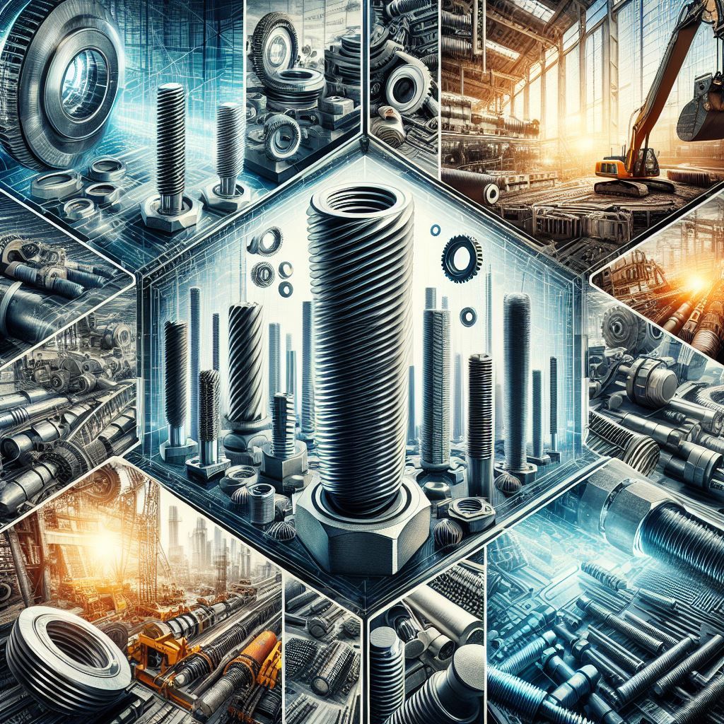 Starting the week strong with our threaded rods that hold the world together. fabory.com/en_GB #ManufacturingMonday #nuts #bolts #threadedrod