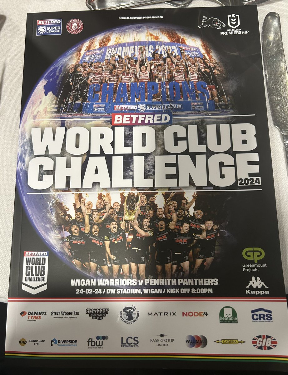 KHD Brokk Hire (@khdbrokkhire) on Twitter photo Congratulations <a href="/WiganWarriorsRL/">Wigan Warriors 🍒⚪️</a> on becoming World Club champions. What an amazing way to start the season and our 1st year as official partners. Bring on the rest of the season🏆🏉🍒 Congratulations <a href="/WiganWarriorsRL/">Wigan Warriors 🍒⚪️</a> on becoming World Club champions. What an amazing way to start the season and our 1st year as official partners. Bring on the rest of the season🏆🏉🍒