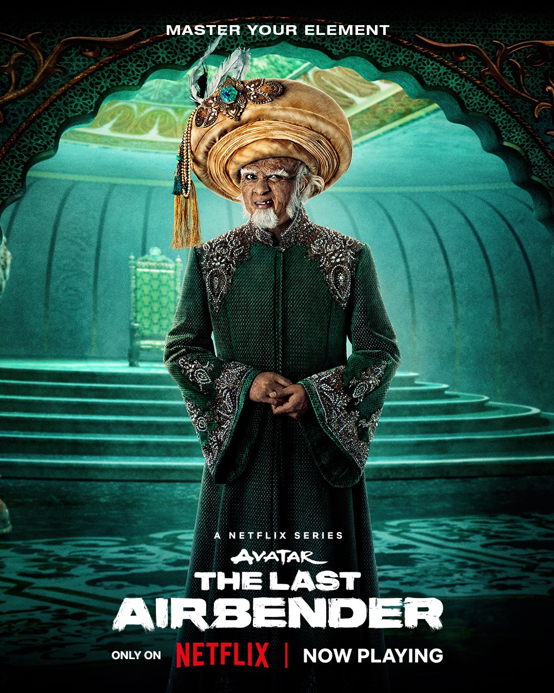 Avatar the Last Airbender karakterposters op Netflix België