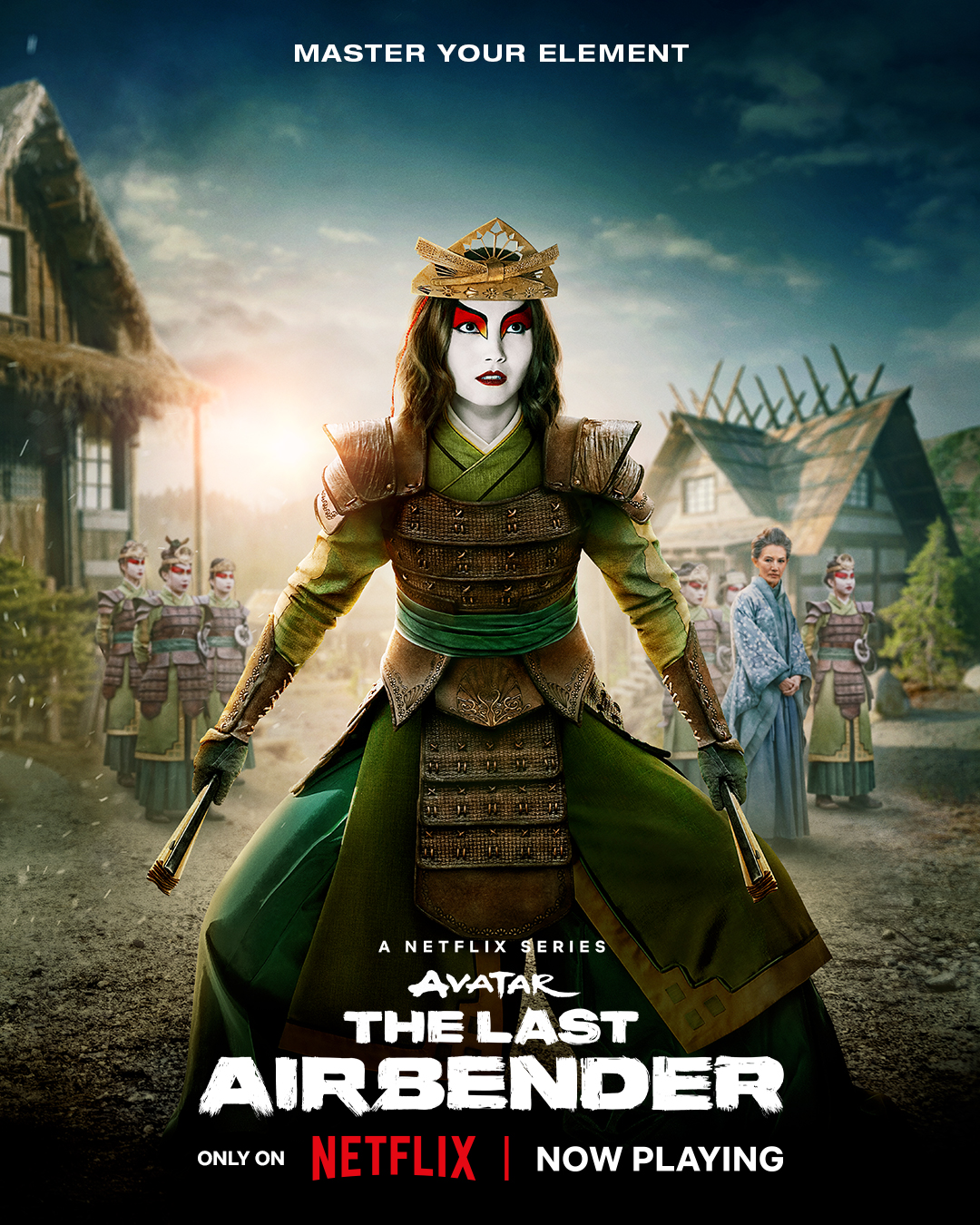 Avatar the Last Airbender karakterposters op Netflix België