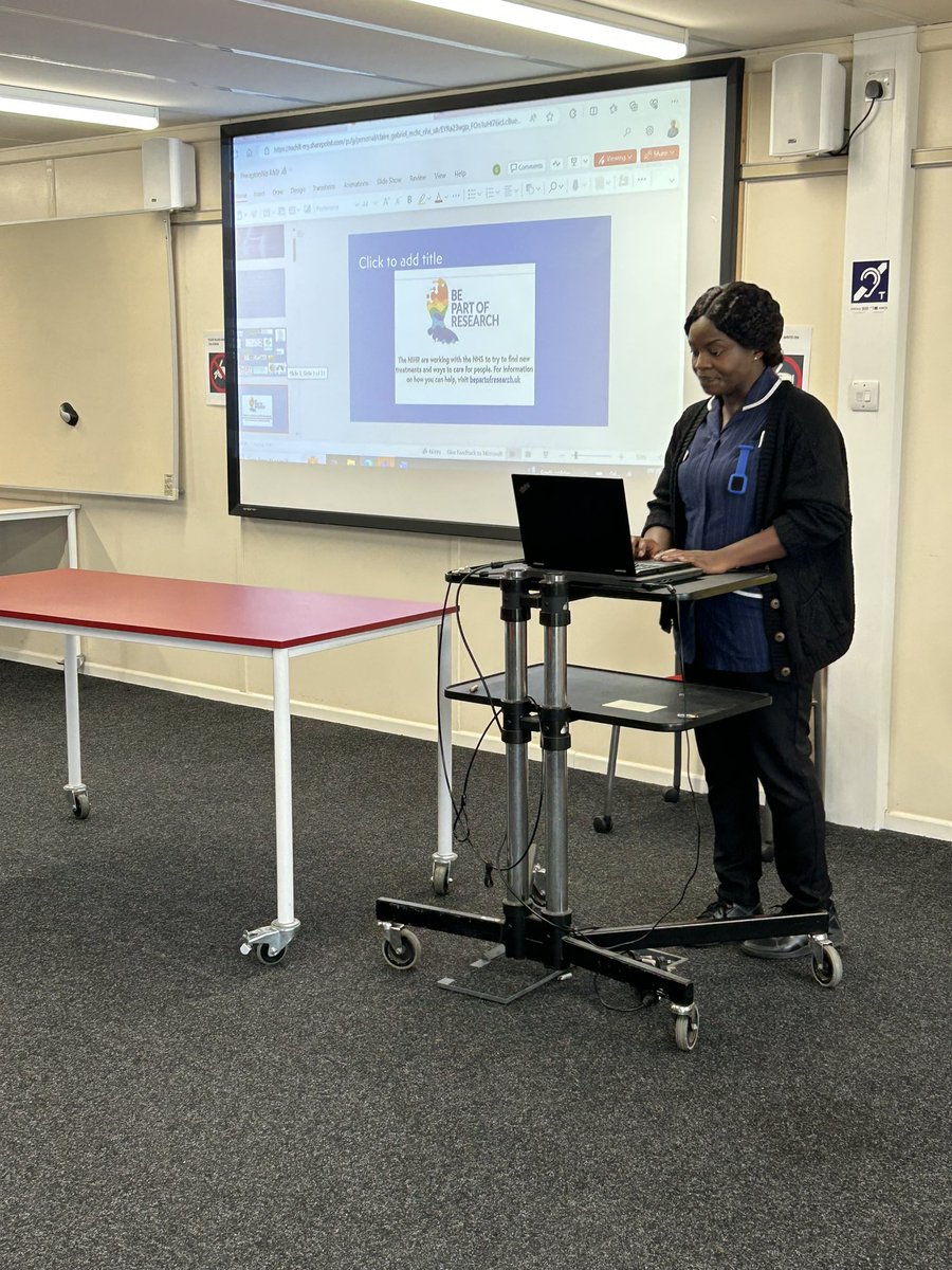 @pefteammchft @NIHRCRN_nwcoast @MidCheshireNHS @Debylvv first ever research awareness presentation on the preceptorship program 🤩