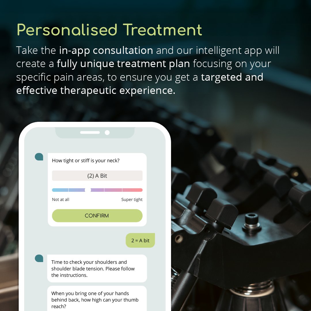 Feeling the strain after a long day? 🌙 Unlike one-size-fits-all solutions, BackHug's personalised treatment plans offer you targeted relief - ensuring every session leaves you feeling better 💪 Discover the comfort of back care that understands you #BetterBackCare