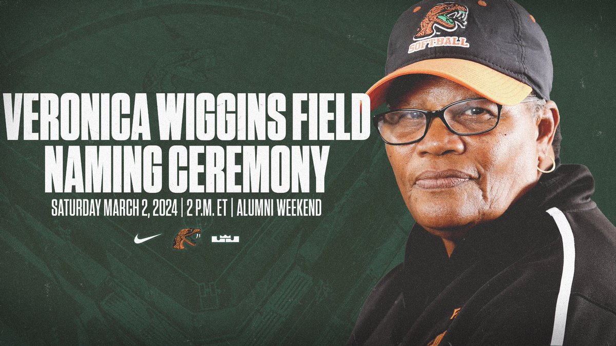 FAMU_Softball's tweet image. #RattlerNation,

Registration link for Veronica Wiggins Field naming ceremony is available. If you plan to attend, then register by Friday, March 1 at 5 p.m.

🔗 bit.ly/49PChK8

#FAMU | #FAMUly | #Rattlers | #FangsUp 🐍