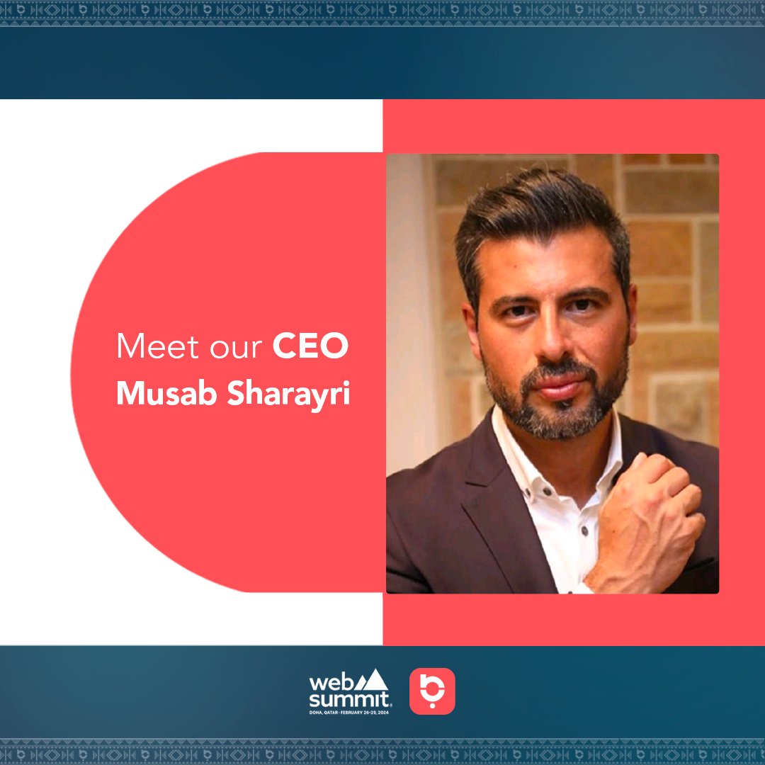 ننتظركم هنا!
E406 📍
في قمة الويب المنعقدة في العاصمة القطرية، الدوحة! يشارككم الرئيس التنفيذي لباز مصعب الشرايري رؤية المنصة، ويلقي الضوء على أهمية إثراء المحتوى العربي على الإنترنت، وعلى القيمة المضافة لمنصات التواصل الاجتماعي القائمة على المجتمعات الرقمية.
#قمة_الويب_قطر