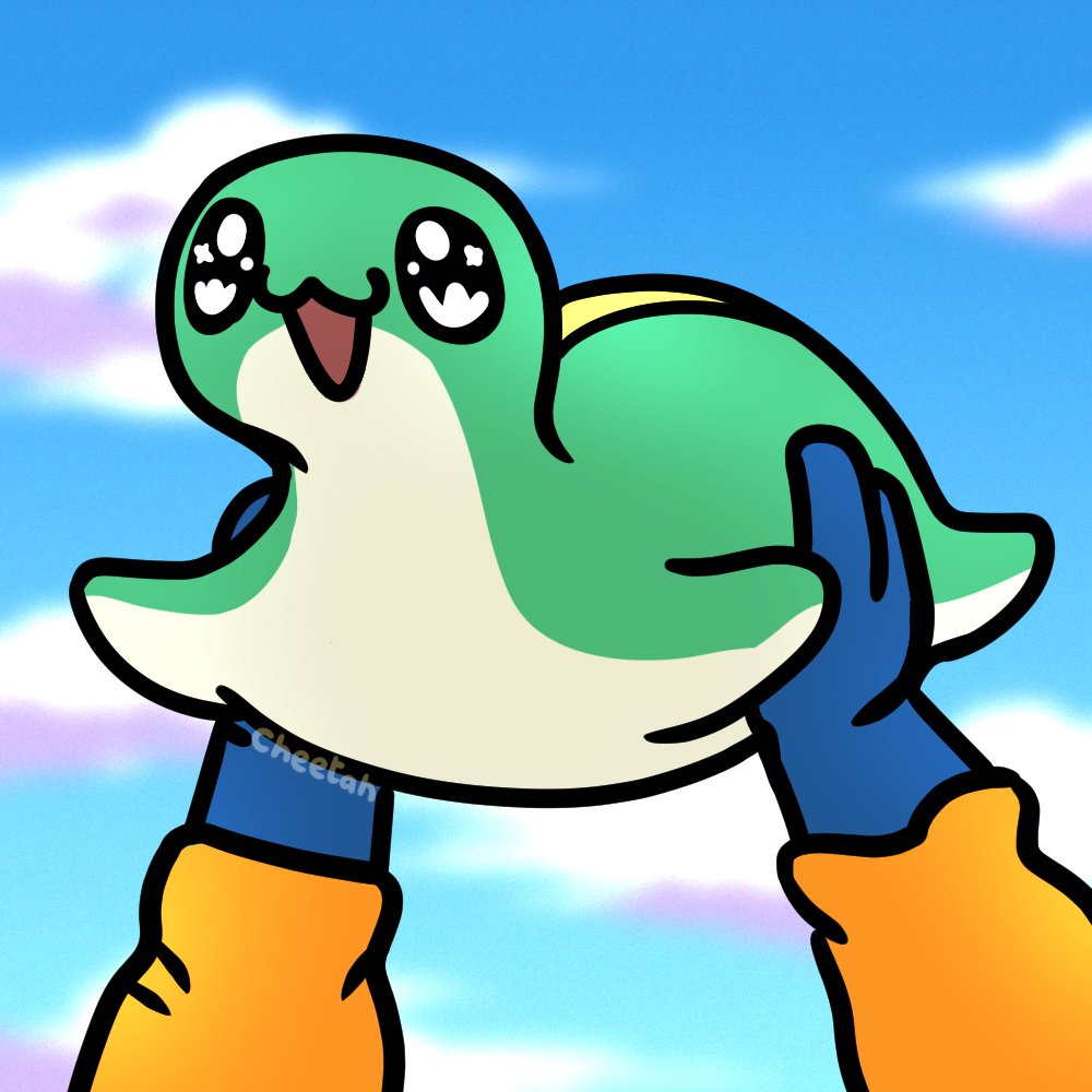 *gently holds the nessie*