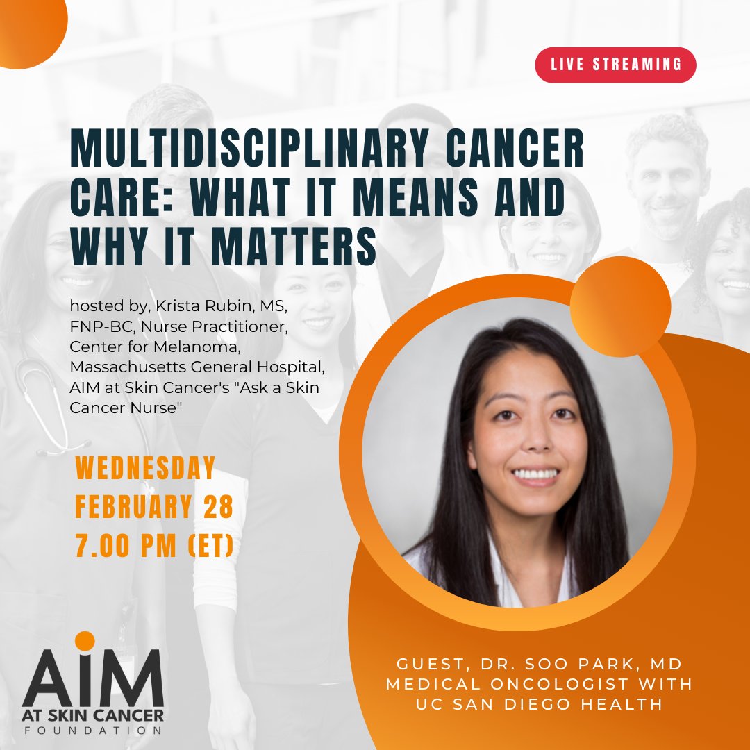 This Wednesday, we dive deep into the profound impact of a multidisciplinary approach to cancer care. Learn how collaboration between medical professionals leads to more effective treatments and compassionate patient care.  REGISTER: bit.ly/48yxbRo