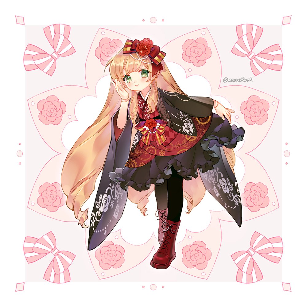 중스타에 발키리 실장했을 때 그린 엽서(인데 업로드를 안했습니다)