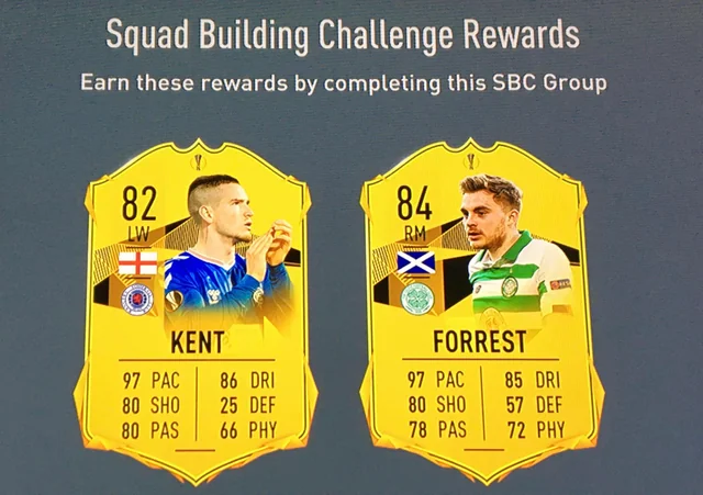FUTBIN's tweet photo. Choosing James Forrest. https://t.co/l6z8v5QXFl