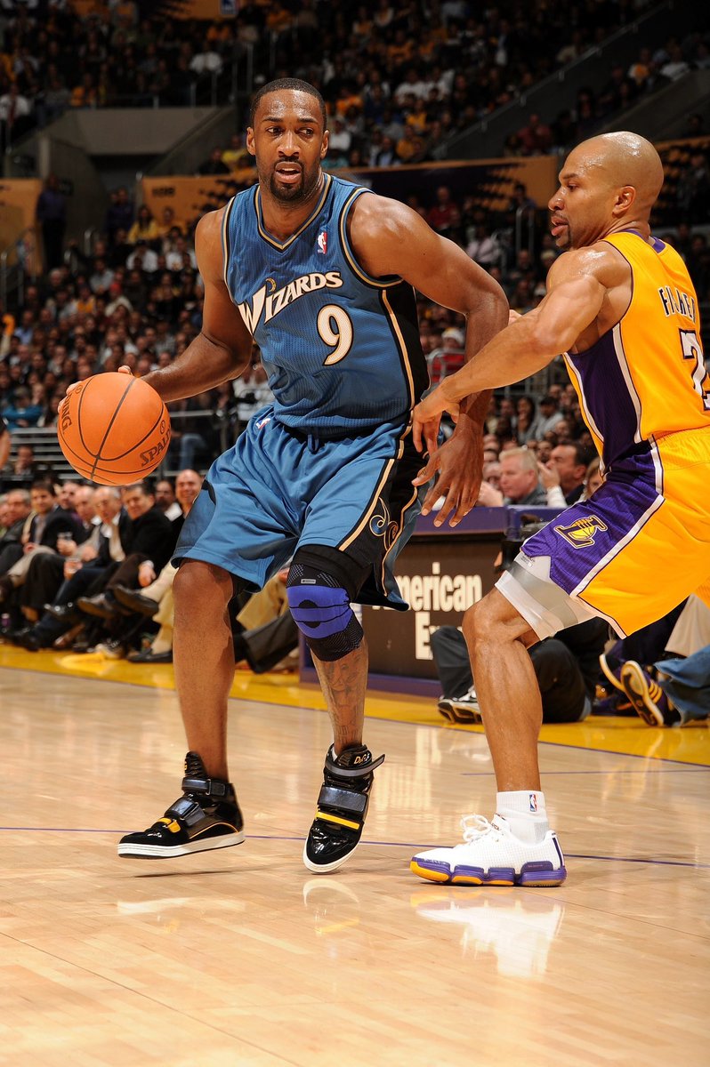 gilbert arenas wears dolce gabbana sneakers