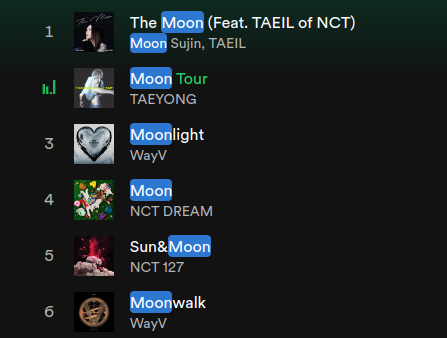WakeyBoom's tweet photo. Gracias canciones que se llaman Moon https://t.co/2nR18Jnfq1