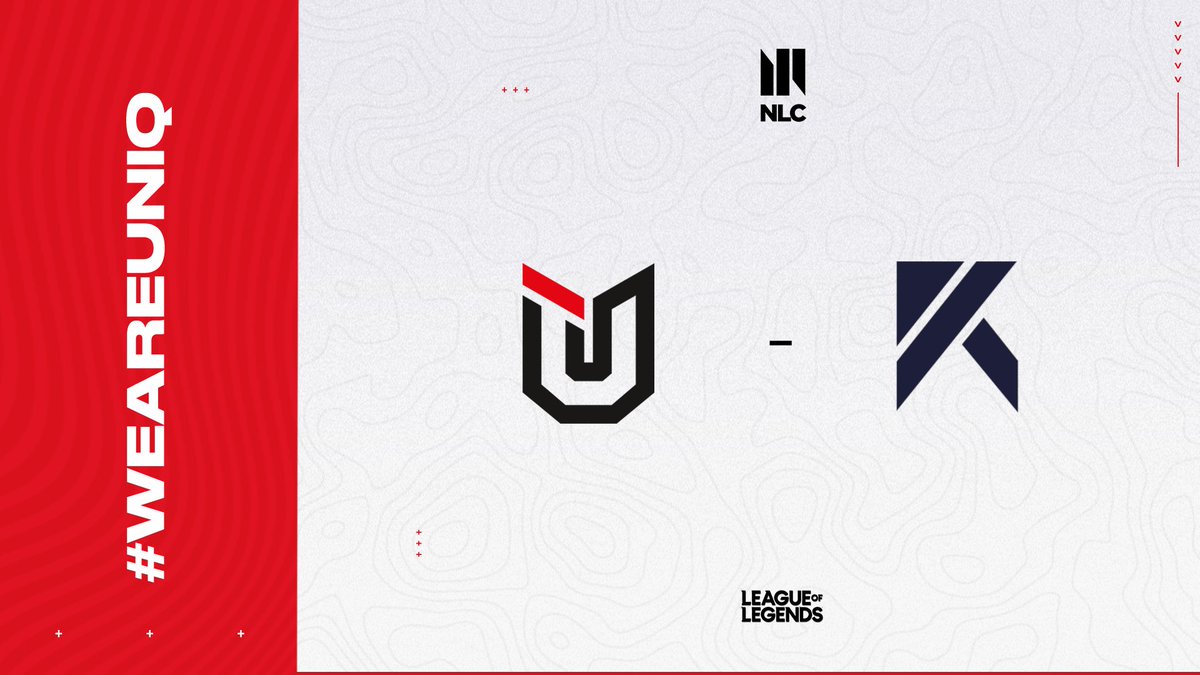 MONDAY and a new week of <a href="/NLClol/">Arozzi NLC</a> Div 2 is upon us! We kick the week off with a exciting game versus <a href="/KAOSesport/">KAOS</a> 🔥

⏰ 19:00 CET
📺 twitch.tv/makariagaming

Make sure to follow the game LIVE 🦄

🔴 ⚫️ ⚪️

#WeAreUniQ