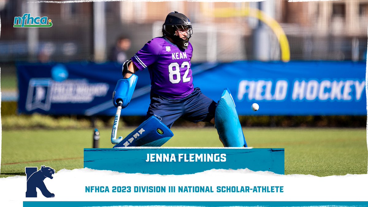 KeanAthletics's tweet photo. Flemings Selected 2023 @NFHCA  Division III National Scholar-Athlete https://t.co/hXm40rw3Cy @KeanFH @NJACSports @KeanUniversity @DKW_KeanAD @DrLRepollet https://t.co/7RvSGJYcWV
