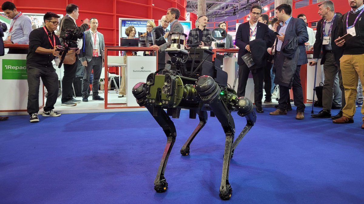 Alisys (@alisys) on Twitter photo 👋 ¡El robot V60 ya está en acción en el #MWC24! 🤖
Déjate impresionar por su agilidad, robustez y destreza visitándonos en el Stand 40 del #PabellónEspaña
#ElFuturoEstáAquí <a href="/Ghost_Robotics/">Ghost Robotics</a> 👋 ¡El robot V60 ya está en acción en el #MWC24! 🤖
Déjate impresionar por su agilidad, robustez y destreza visitándonos en el Stand 40 del #PabellónEspaña
#ElFuturoEstáAquí <a href="/Ghost_Robotics/">Ghost Robotics</a>