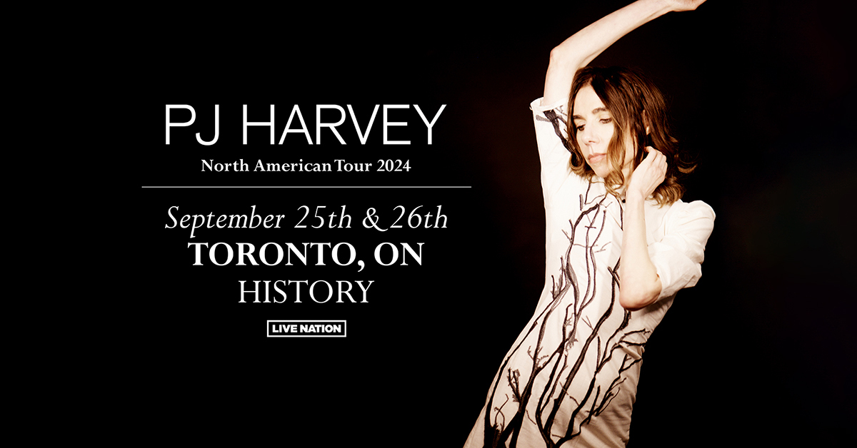 AND ONE MORE! Indie88 welcomes the return of <a href="/PJHarveyUK/">PJ Harvey</a> for TWO nights on September 25th &amp; 26th at History! Check out the presale happening on Tuesday, February 27th at 10AM, use password "NOISELESS". Purchase here: bit.ly/3TbDeqD