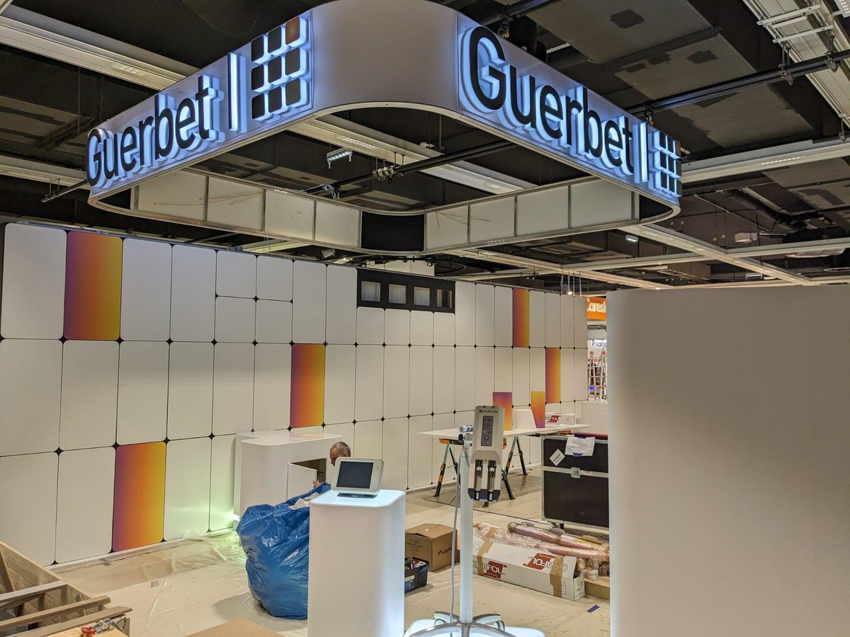 One year ago, we were there … and we are back with our innovations to share. Our booth n°222 is done! 🛠️🤩  👉 check out our program: guerbet.com/ecr-2024 #behindthescene #Guerbet #radiology #ECR2024 #medicalimaging