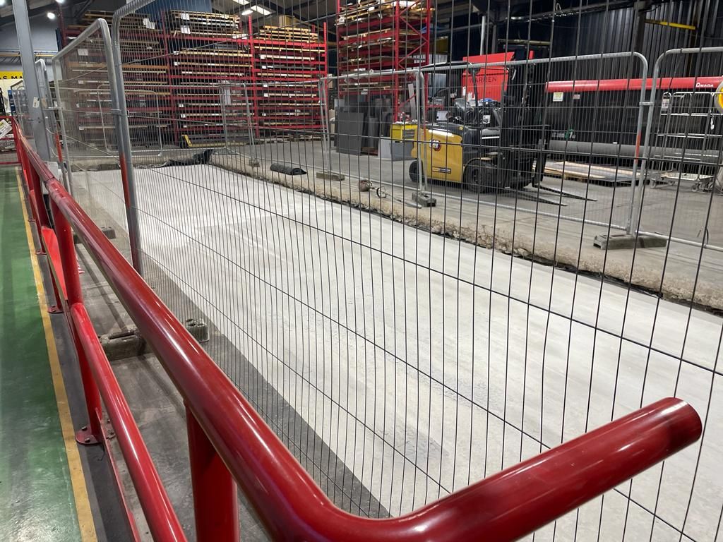 Here's an update on the new laser we're getting soon! In preparation for this install, we had to strengthen the groundworks for the tower automation which has up to 40 tonne load points. Over the Christmas period the ground workers dug out the hole which was nearly 1 metre deep.