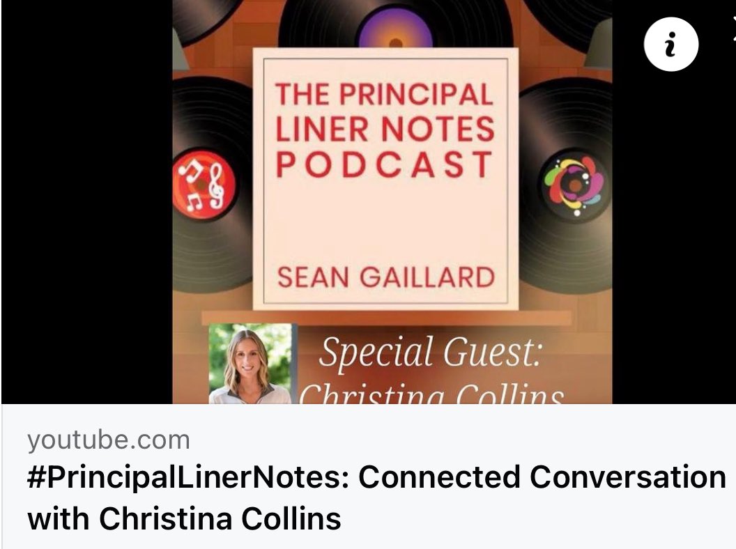 #PrincipalLinerNotes host @smgaillard interviews CEO & Founder of #NeverStopMoving365 #ChristinaCollins 🎉 Learn how she’s changing lives in education, coaching, state mandates & supplemental income opportunities for teachers

#RDC #RuthDavisConsultingLLC

youtu.be/fy7J682QaCI