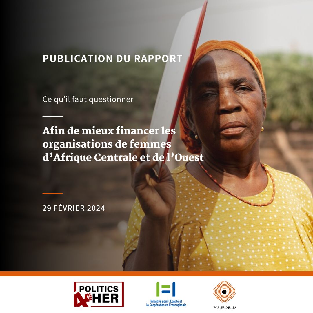 Parlerdelles's tweet photo. Annonce Importante : Publication d'un Rapport 📊🌍

Nous sommes ravies de vous informer que le rapport intitulé "Ce qu'il faut questionner : Afin de mieux financer les organisations de femmes d’Afrique Centrale et de l’Ouest" sera mis en ligne le 29 février 2024. https://t.co/wbjq5Fa99G