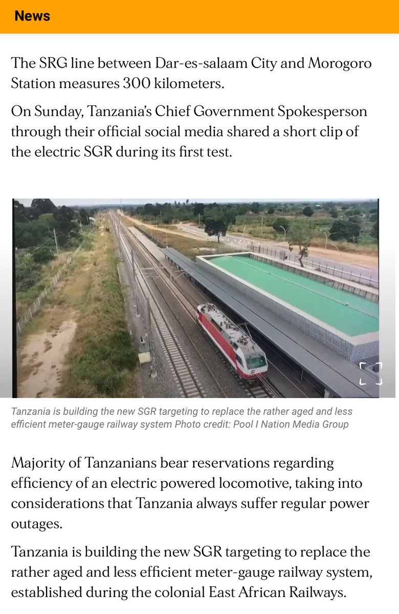 MariaSTsehai's tweet photo. Nawakumbusha kuwa mwaka 2022 walifanya majaribio ya SGR na wakasema kuwa ilifika spidi ya 160km/h 😃
Sasa leo tena majaribio spidi iko chini - alafu watetezi mnaleta maneno ila tuelezeni hii ilikuwaje? 😄
Nasema #TutaelewanaTu https://t.co/8ruEue6hcK