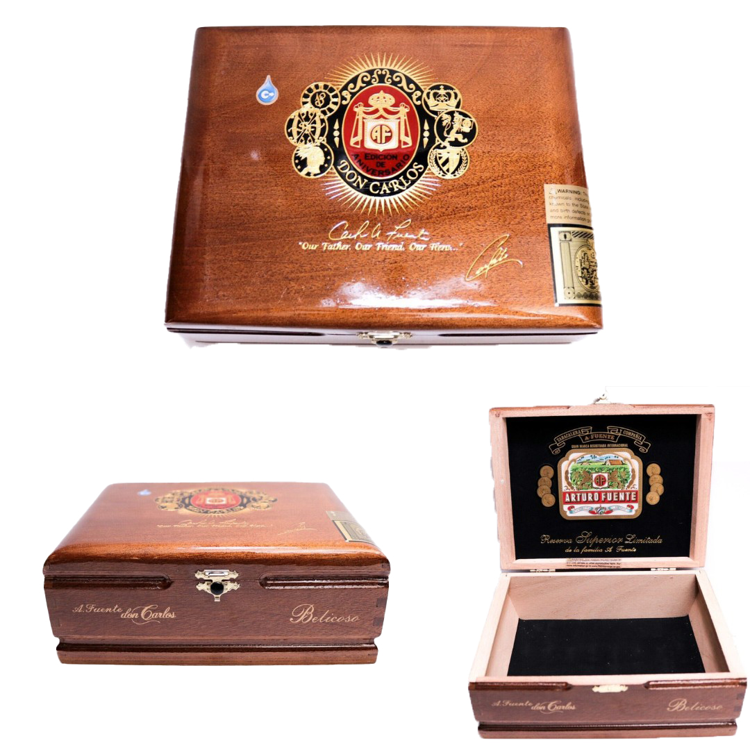 QualityCigarBox's tweet image. Every time I look at the Don Carlos cigar boxes, I am always amazed by how beautiful they are. Dark stain, perfectly glossy finish, felt lined interior, they have it all and more 🤩

#cigarbox #giftbox #craftbox #deco #amazon #walmart #ebay
