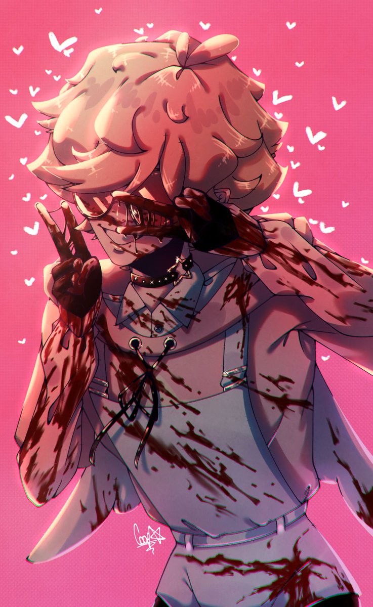 So, it is one of my characters(one of a crazy one)
I think, i tryed my best when i worked on this artヽ(；▽；)ノ
((I really like his glasses♡))
#art #digitalart #DigitalArtist #ocart
